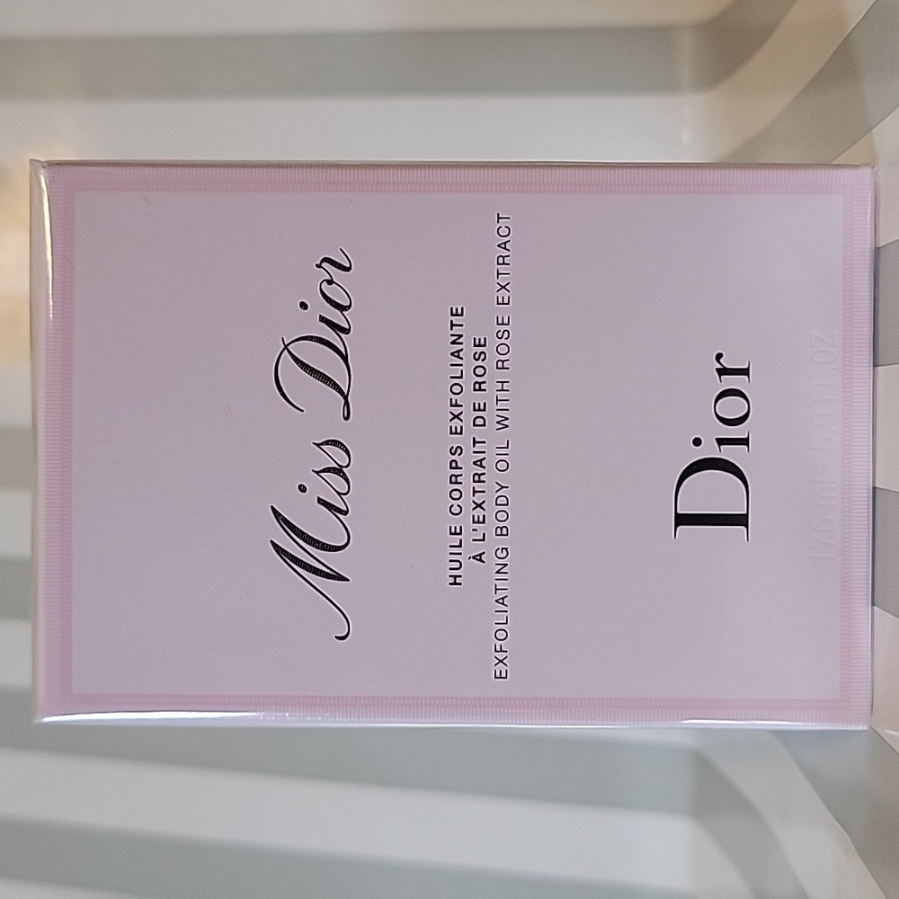 Dior Miss Dior Exfoliating Body Oil with Rose Extract - Pink 5.9 fl oz